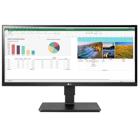 Monitor Profesional Ultrapanorámico LG 29BN650-B 29'/ WFHD/ Multimedia/ Regulable en altura/ Negro