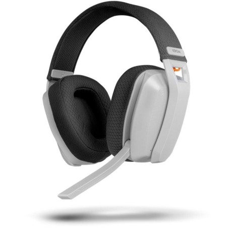 Auriculares Gaming Inalámbricos con Micrófono Krom Kanji/ Bluetooth/ USB 2.0/ Blancos