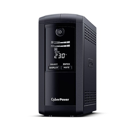 SAI Línea Interactiva Cyberpower VP1000ELCD/ 1000VA-550W/ 4 Salidas/ Formato Torre