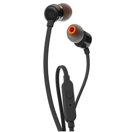 Auriculares Intrauditivos JBL Tune 110/ con Micrófono/ Jack 3.5/ Negros