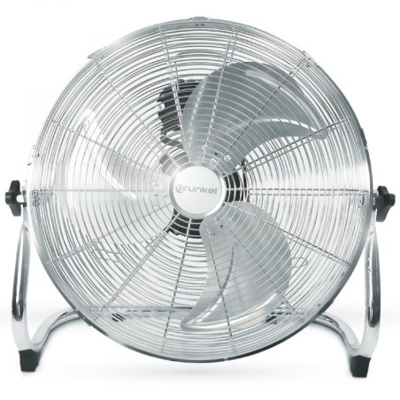 Ventilador de Suelo Industrial Grunkel MET-H16INDUSTRIAL/ 90W/ 3 Aspas 40cm/ 3 Velocidades
