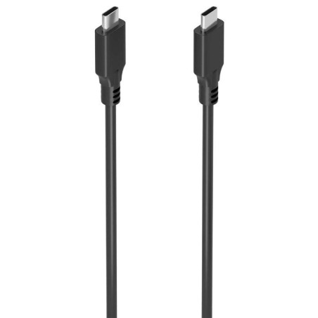 Cable USB 3.2 Tipo-C Aisens A107-0874 20GBPS 5A 100W/ USB Tipo-C Macho - USB Tipo-C Macho/ Hasta 100W/ 2m/ Gris