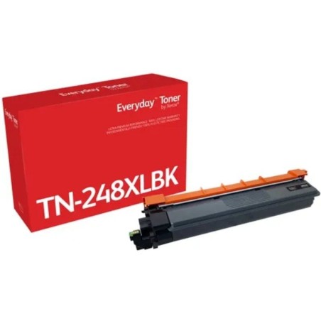 Tóner compatible Xerox 006R04875 compatible con Brother TN248XLBK Alta Capacidad/ Negro