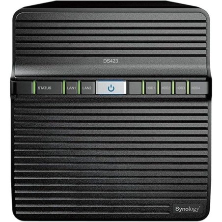 NAS Synology Diskstation DS423/ 4 Bahías 3.5'- 2.5'/ 2GB DDR4/ Formato Torre