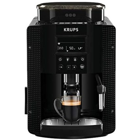 Cafetera Expreso Krups Essential Pisa EA81P070/ 1450W/ 15 Bares/ Negra