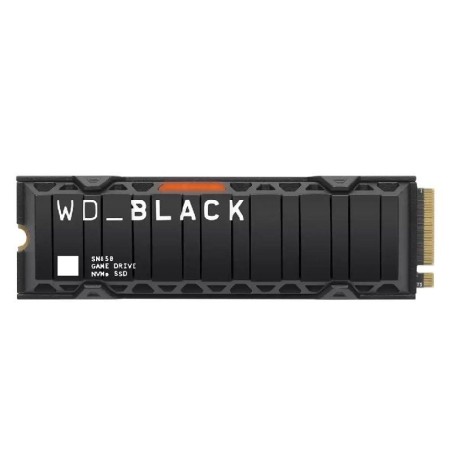 Disco SSD Western Digital WD Black SN850 500GB/ M.2 2280 PCIe/ con Disipador de Calor