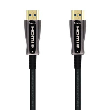 Cable HDMI 2.1 AOC 8K Aisens A153-0520/ HDMI Macho - HDMI Macho/ 40m/ Negro