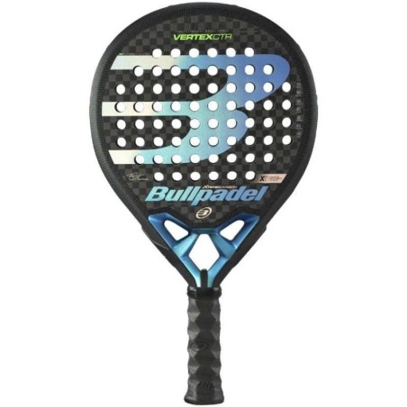 Pala de Pádel Bullpadel Vertex 02 Control Proline 2020 (Fede Chingotto)/ Azul y Negra