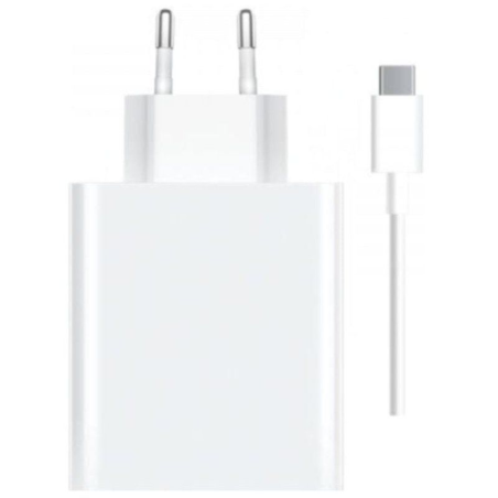 Cargador de Pared Xiaomi 120W HyperCharge Combo (Type-A)/ 1xUSB + Cable USB Tipo-C/ 120W