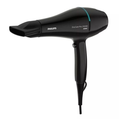 Secador Philips Drycare Pro BHD272/ 2100W/ Iónico/ Negro y Verde lago