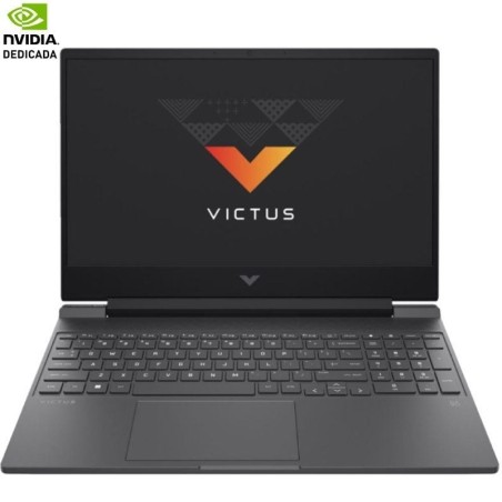 Portátil Gaming HP Victus 16-S0007NS Ryzen 7 7840HS/ 16GB/ 512GB SSD/ GeForce RTX 4050/ 16.1'/ Sin Sistema Operativo