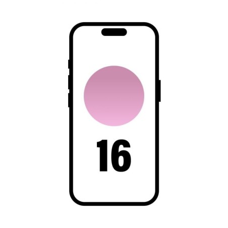 Smartphone Apple iPhone 16 128GB/ 6.1'/ 5G/ Rosa