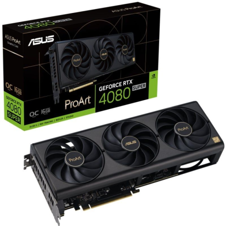 Tarjeta Gráfica Asus ProArt GeForce RTX 4080 SUPER OC/ 16GB GDDR6X