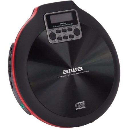 Reproductor de CD/CDR/MP3 Aiwa Walk PCD-810RD/ Rojo