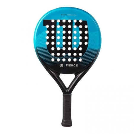 Pala de Pádel Wilson Fierce Elite 2/ Azul y Negra