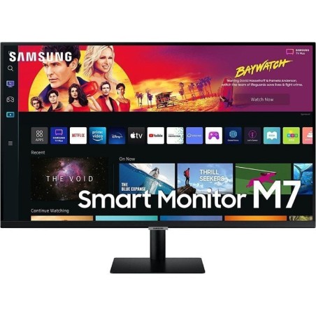 Smart Monitor Samsung M7 S32BM702UP 32'/ 4K/ Smart TV/ Multimedia/ Negro