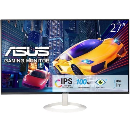 Monitor Gaming Asus VZ27EHF-W 27'/ Full HD/ 1ms/ 100Hz/ IPS/ Blanco