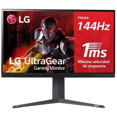 Monitor Gaming LG UltraGear 32GR93U-B 32'/ 4K/ 1ms/ 144Hz/ IPS/ Regulable en altura/ Negro