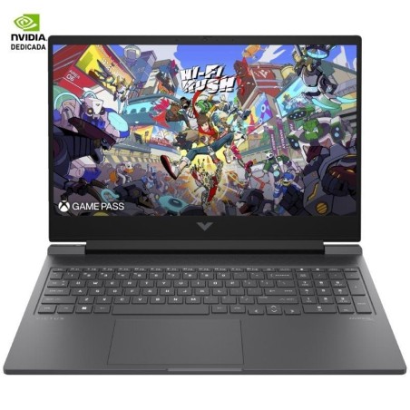 Portátil Gaming HP Victus 16-R1041NS Intel Core i7-14650HX/ 32GB/ 1TB SSD/ GeForce RTX 4070/ 16.1'/ Sin Sistema Operativo